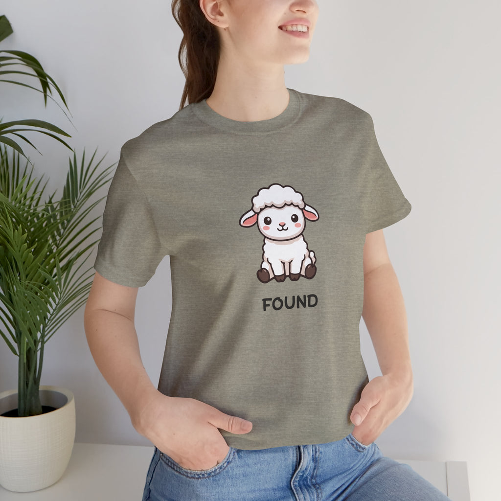 Found Lamb Graphic Tee — Cute Sheep Shirt
