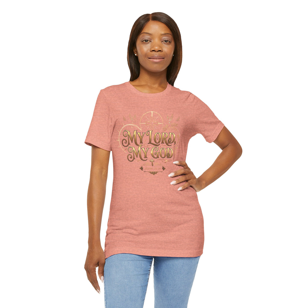 T‑Shirt — "My Lord, My God" Inspirational Christian Tee