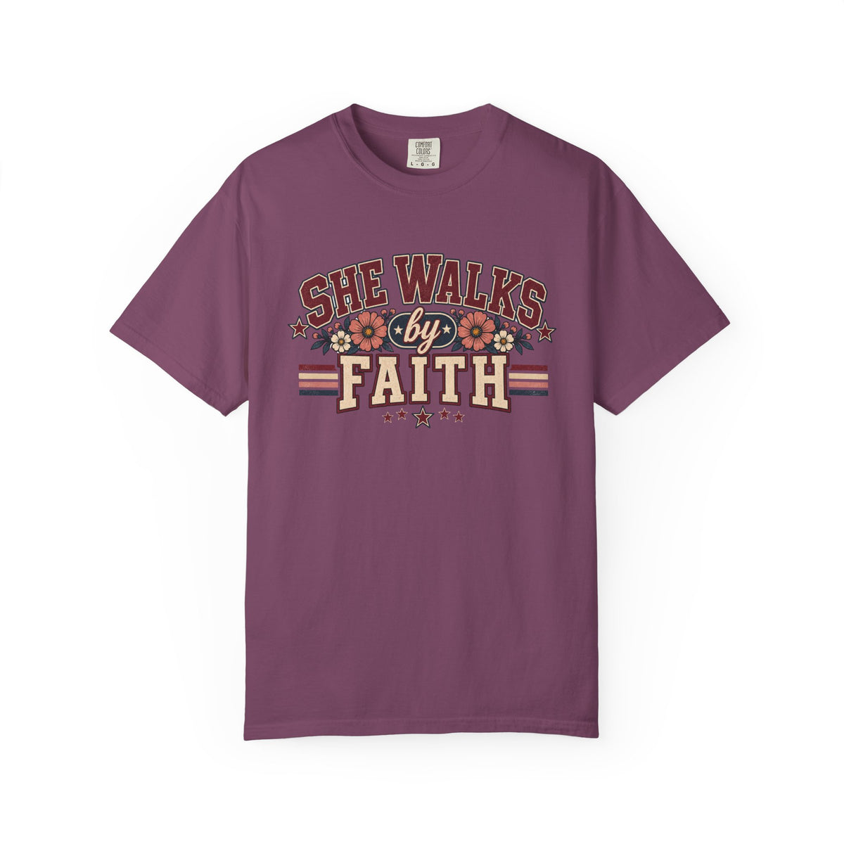 She walks by Faith T-shirt