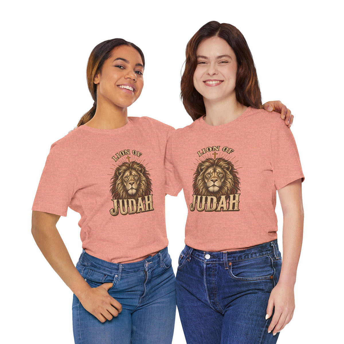 Lion of Judah T-Shirt — Christian Faith Tee with Majestic Lion Graphic