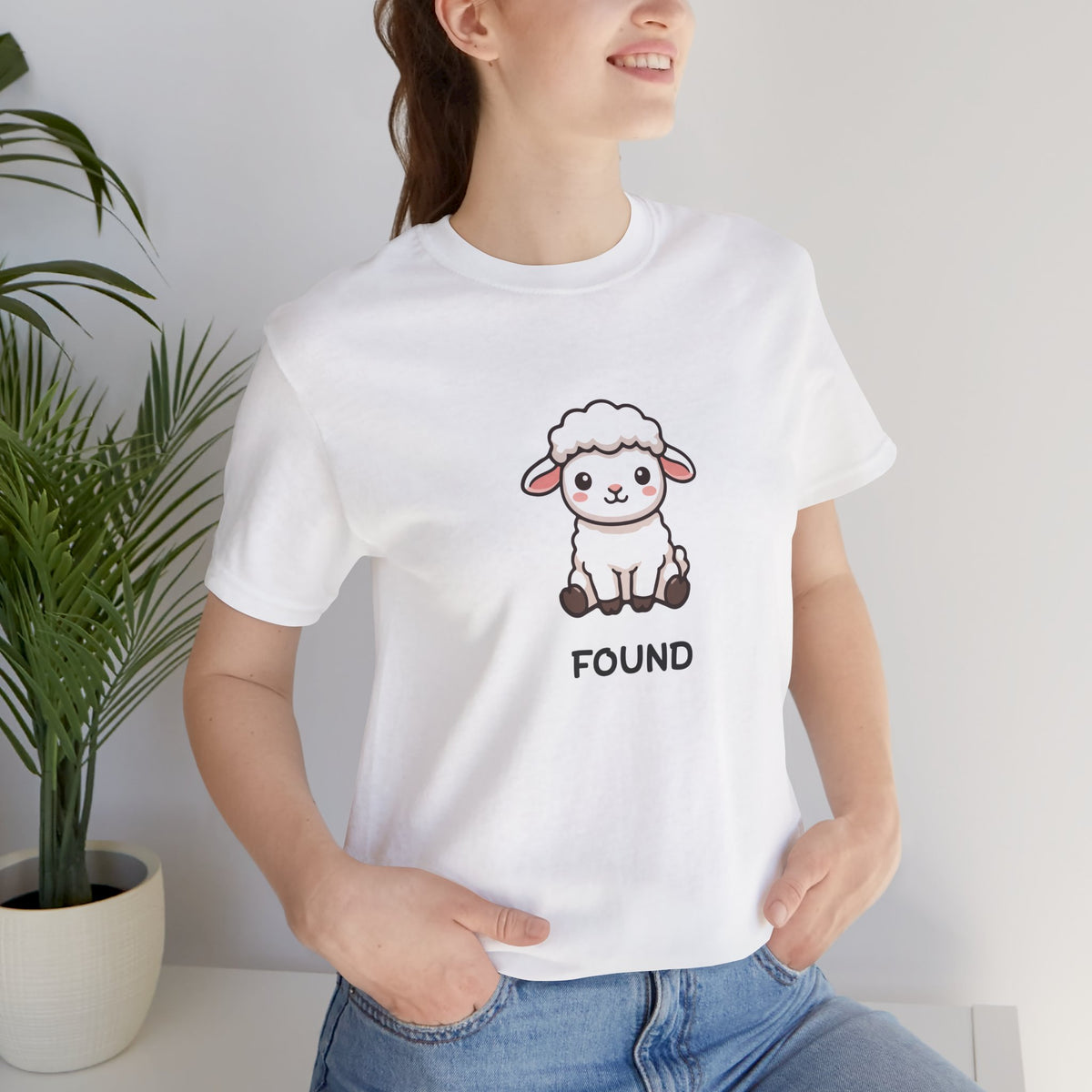 Found Lamb Graphic Tee — Cute Sheep Shirt