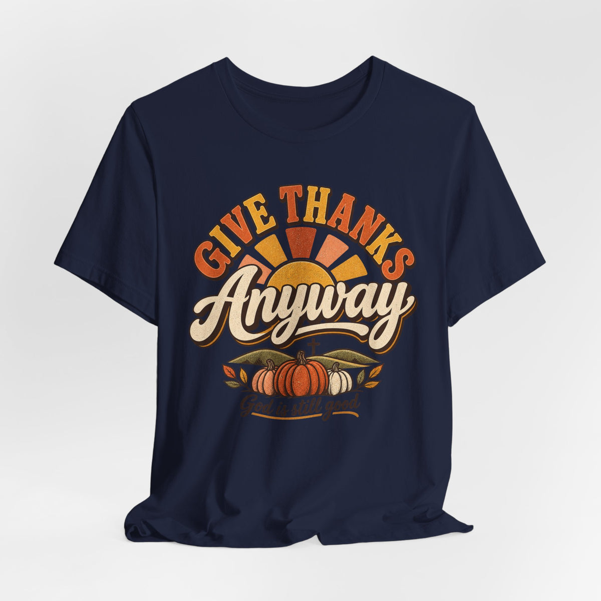 Fall Pumpkin Christian Graphic T-Shirt