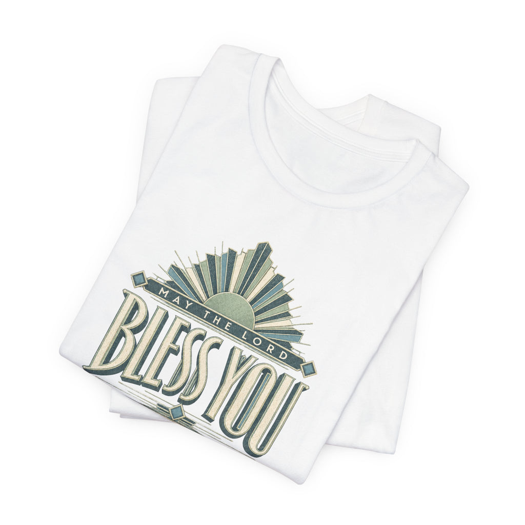 Bless You and Keep You T-Shirt — Vintage Faith Graphic Tee