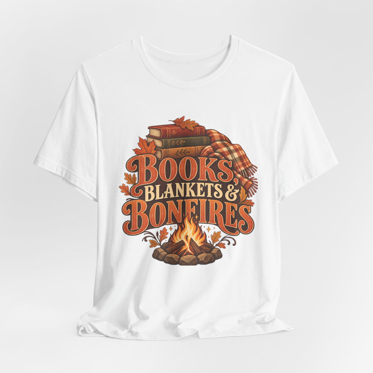 Books, Blankets & Bonfires T Shirt