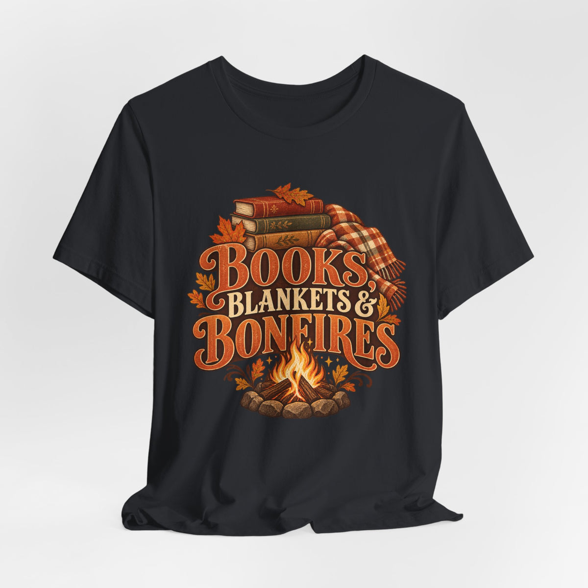 Books, Blankets & Bonfires T Shirt
