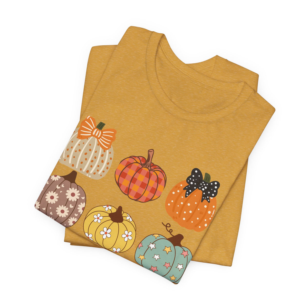 Cute Fall Pumpkins Graphic T-Shirt
