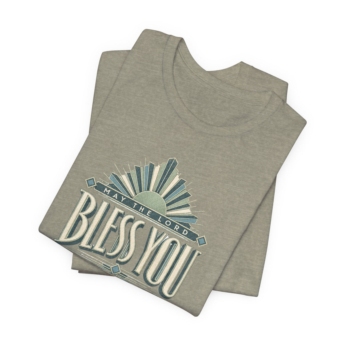 Bless You and Keep You T-Shirt — Vintage Faith Graphic Tee