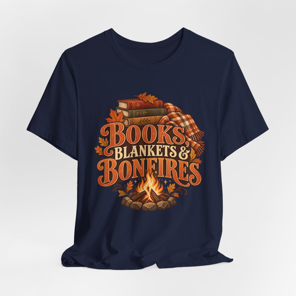 Books, Blankets & Bonfires T Shirt