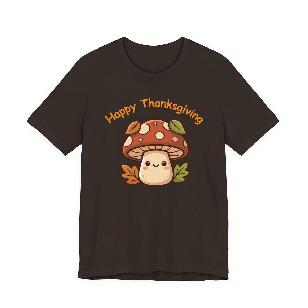 Happy Thanksgiving Cute Mushroom T-Shirt