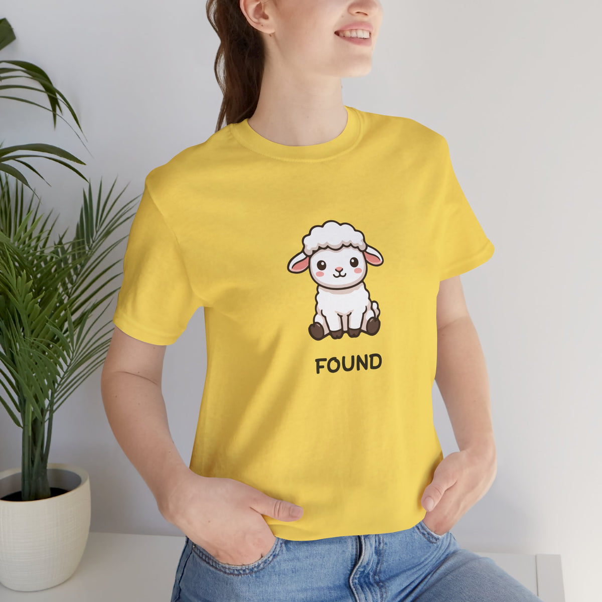 Found Lamb Graphic Tee — Cute Sheep Shirt