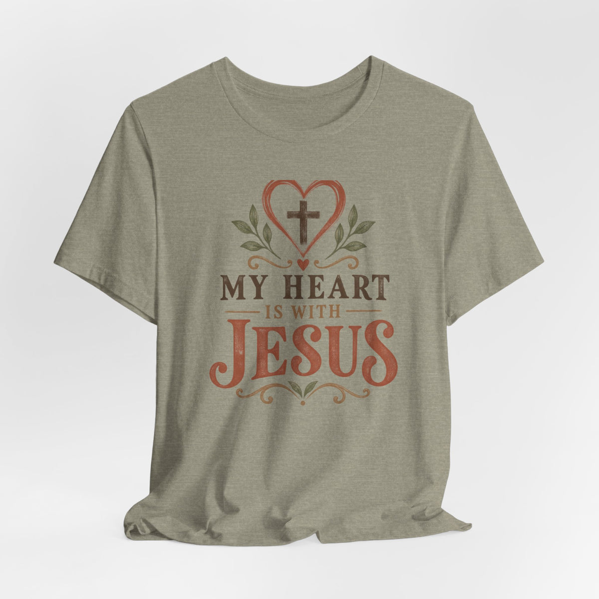 My Heart Is With Jesus T-Shirt