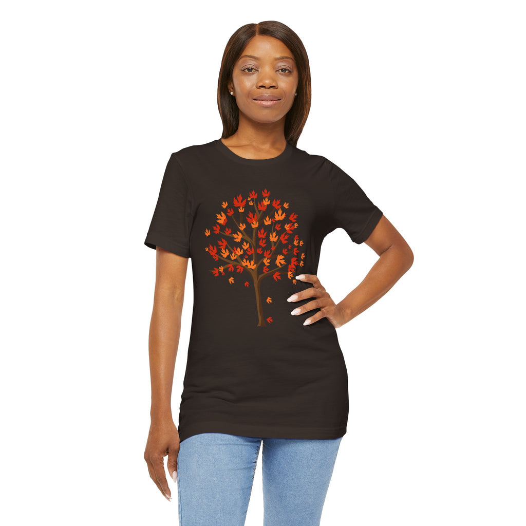 Autumn Leaves Tree T‑Shirt