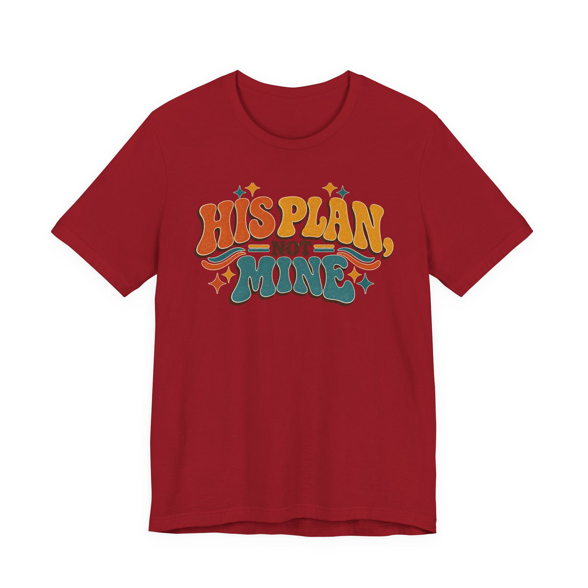 His Plan Not Mine Retro t shirt