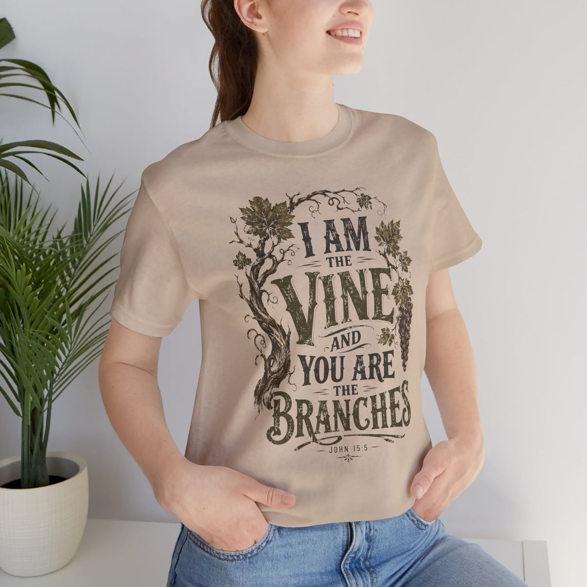 "I Am the Vine and You Are the Branches" Faith T-Shirt