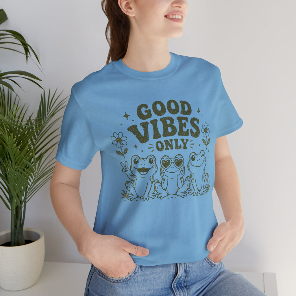 Good Vibes Only Frog T-Shirt