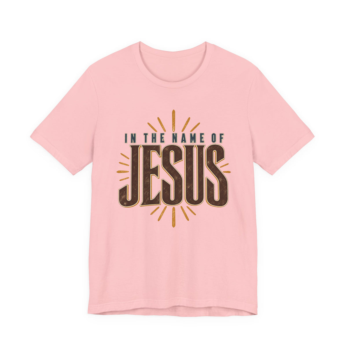 In The Name of Jesus T-Shirt — Inspirational Christian Faith Tee