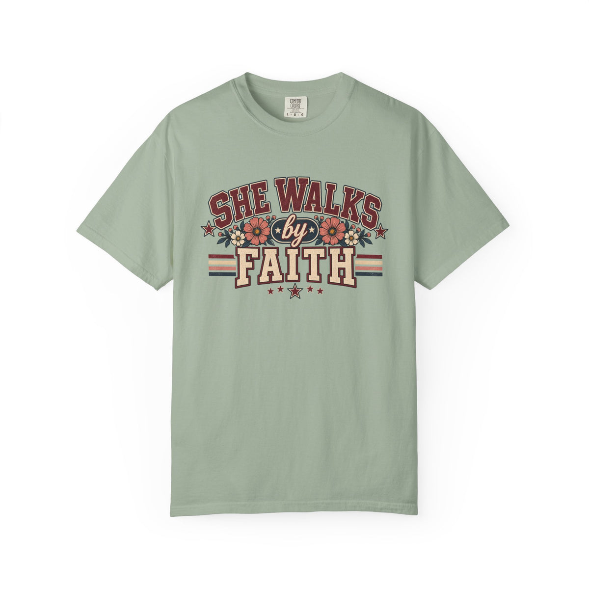 She walks by Faith T-shirt