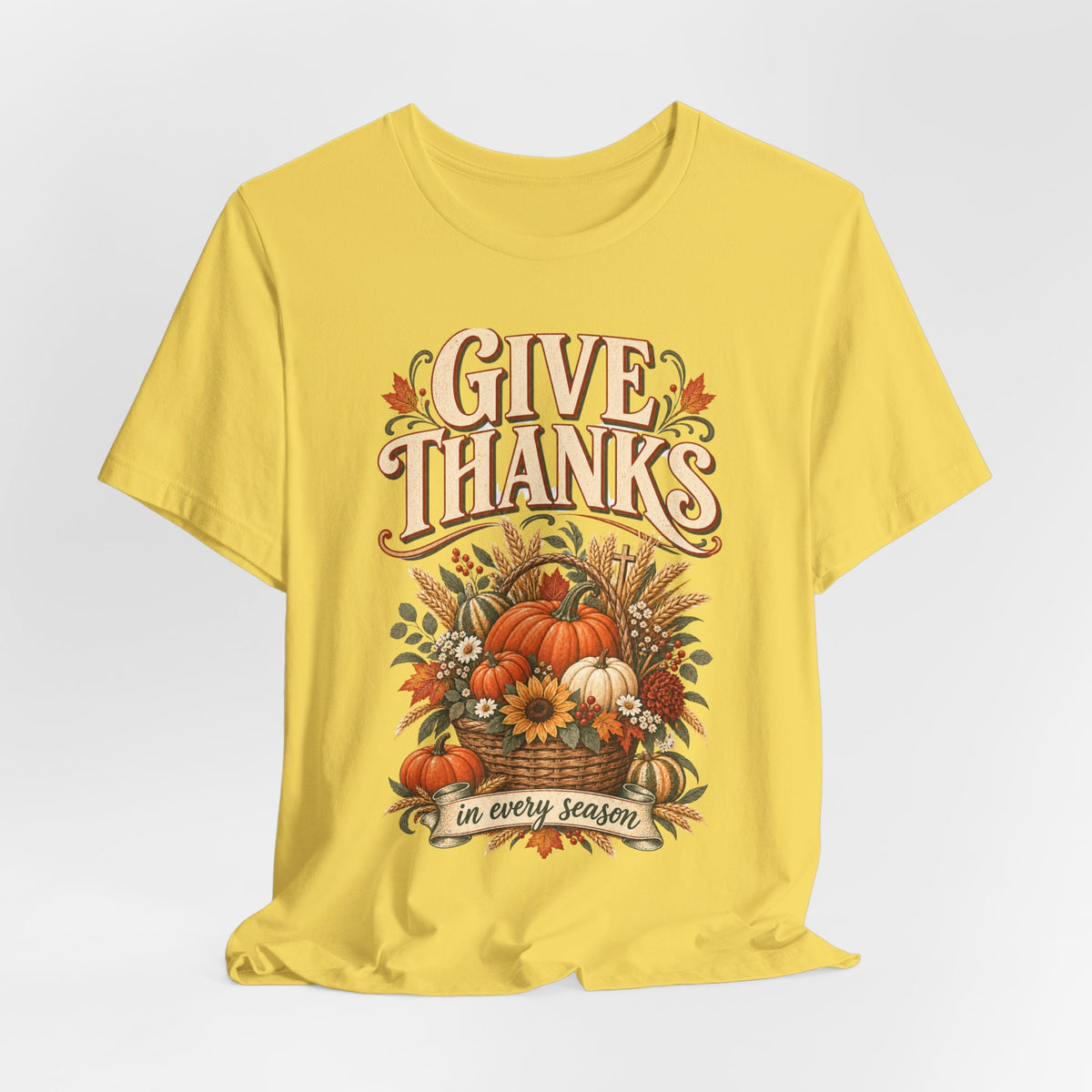 Give Thanks Pumpkin T Shirt