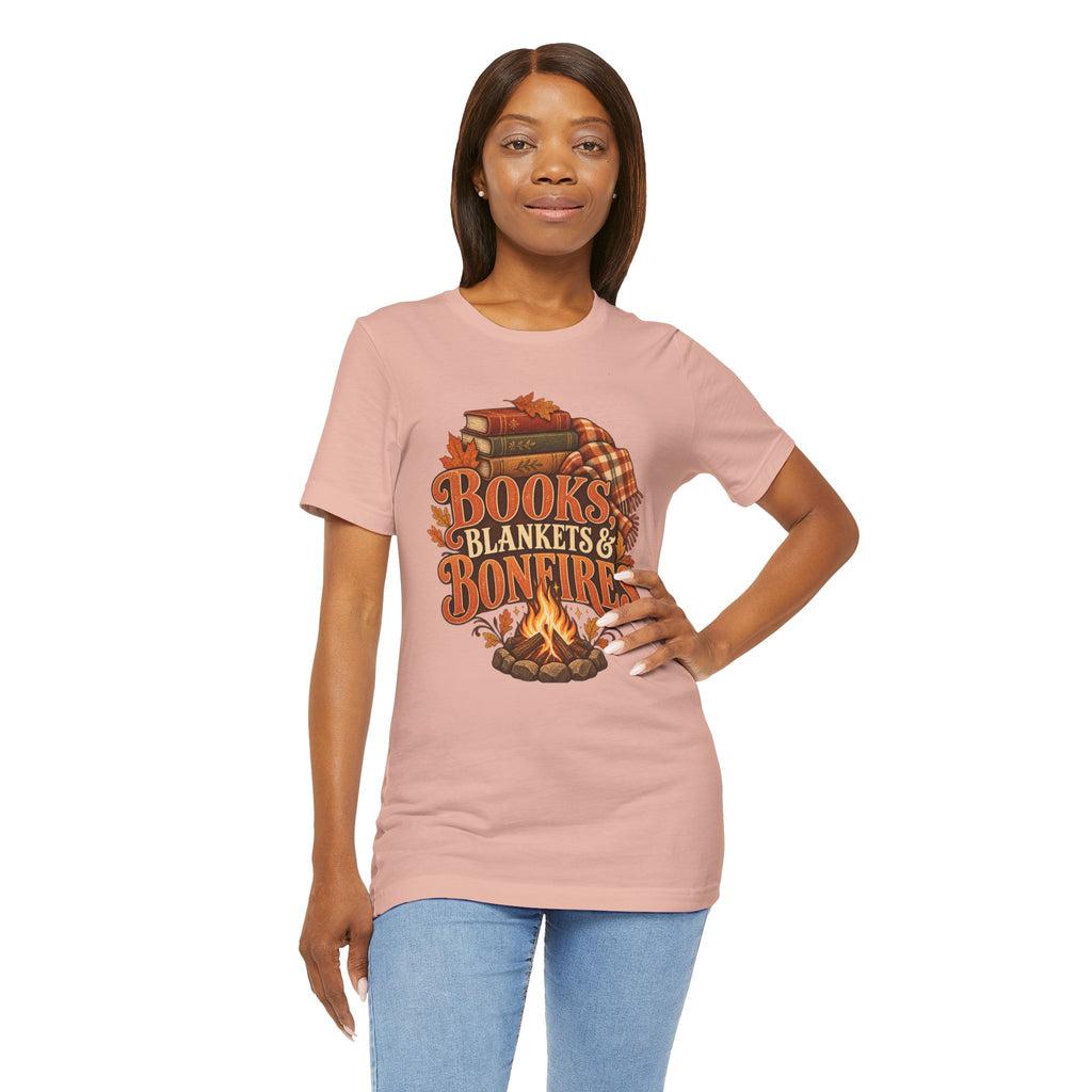 Books, Blankets & Bonfires T Shirt