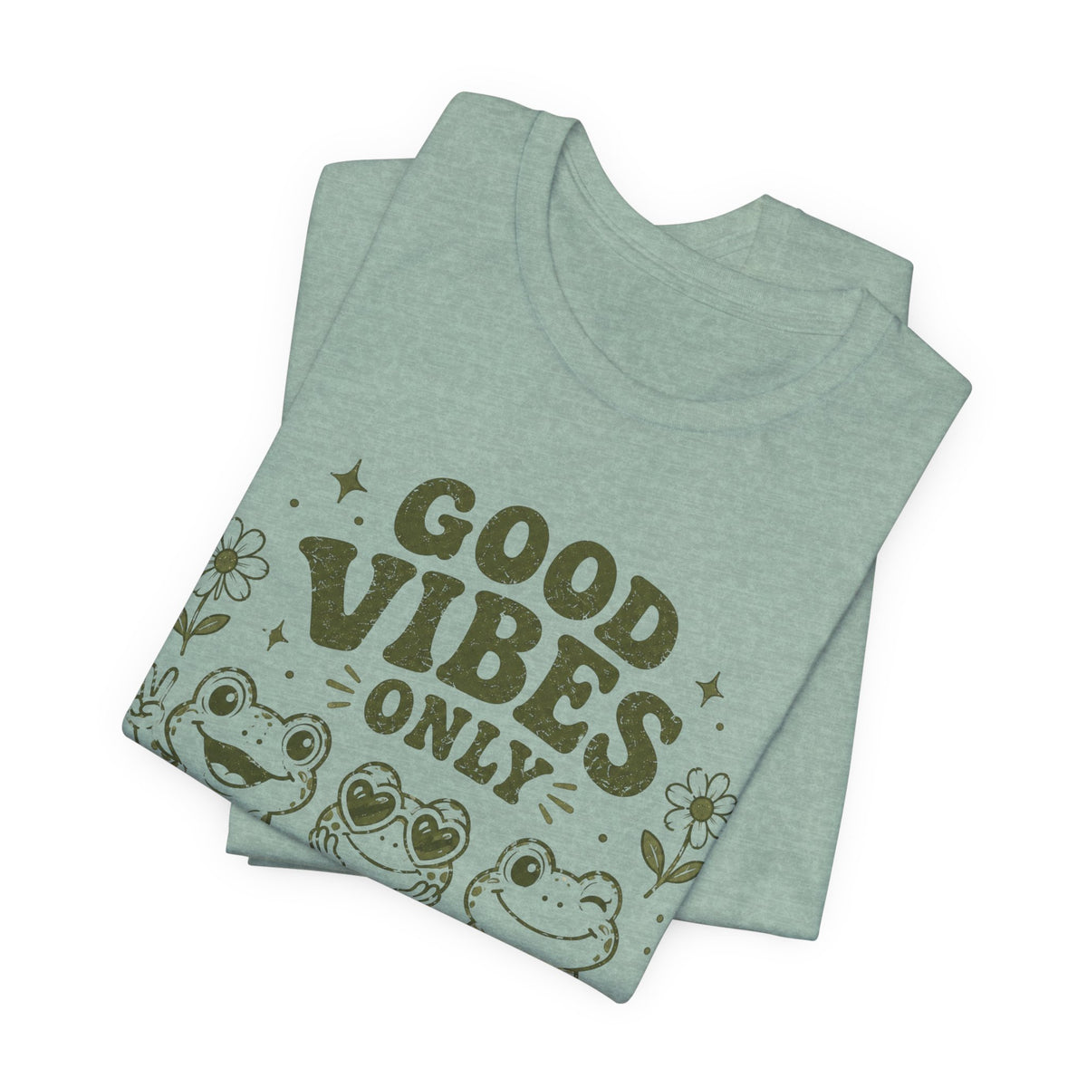 Good Vibes Only Frog T-Shirt