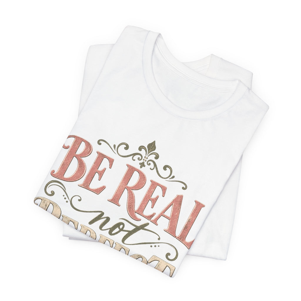 Be Real Not Perfect T-Shirt