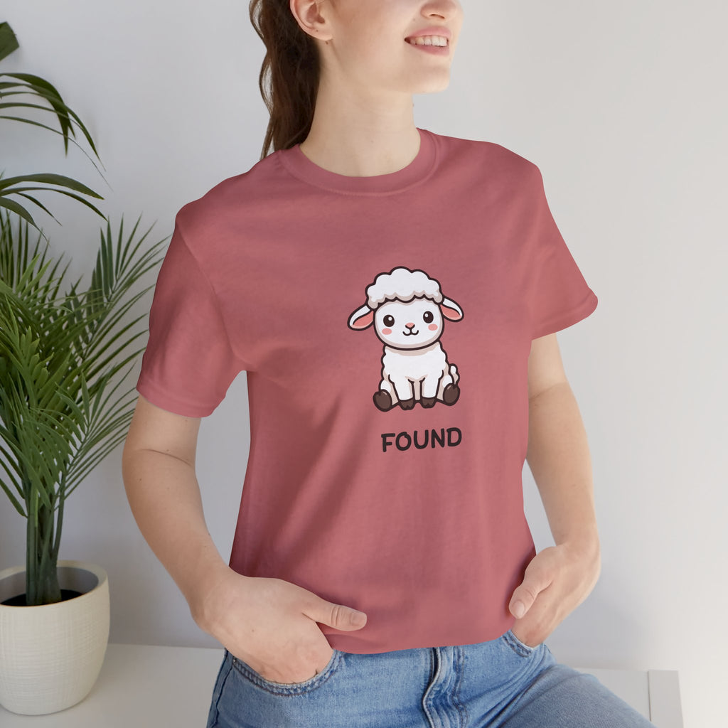 Found Lamb Graphic Tee — Cute Sheep Shirt