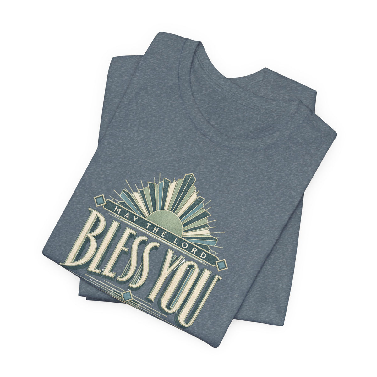 Bless You and Keep You T-Shirt — Vintage Faith Graphic Tee