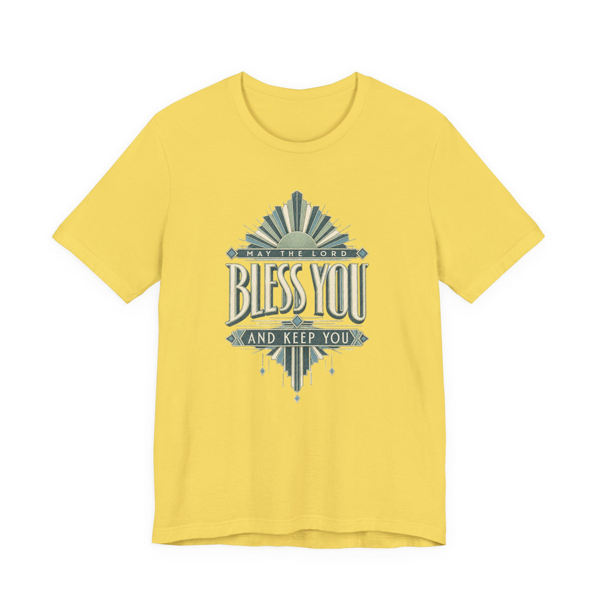 Bless You and Keep You T-Shirt — Vintage Faith Graphic Tee