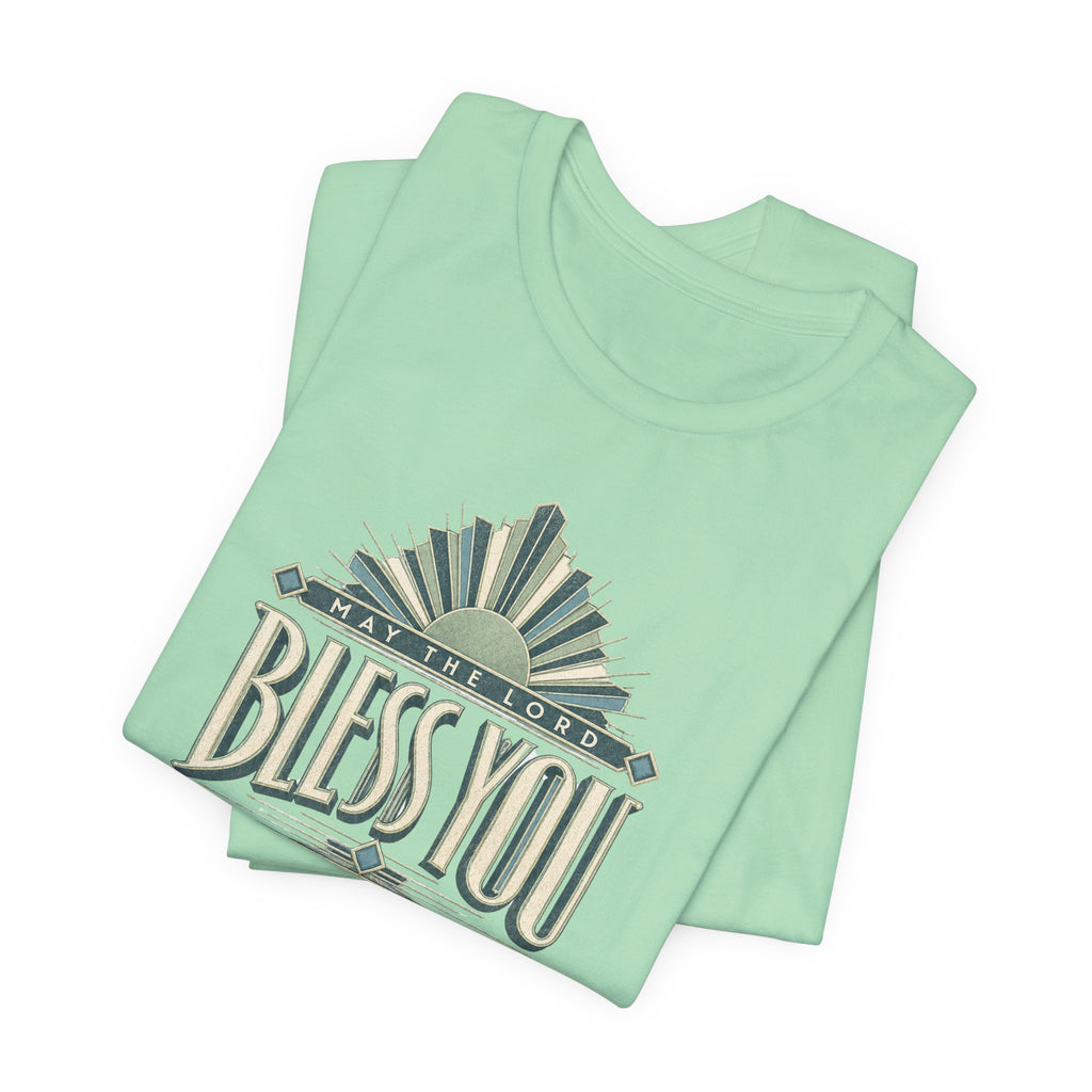 Bless You and Keep You T-Shirt — Vintage Faith Graphic Tee
