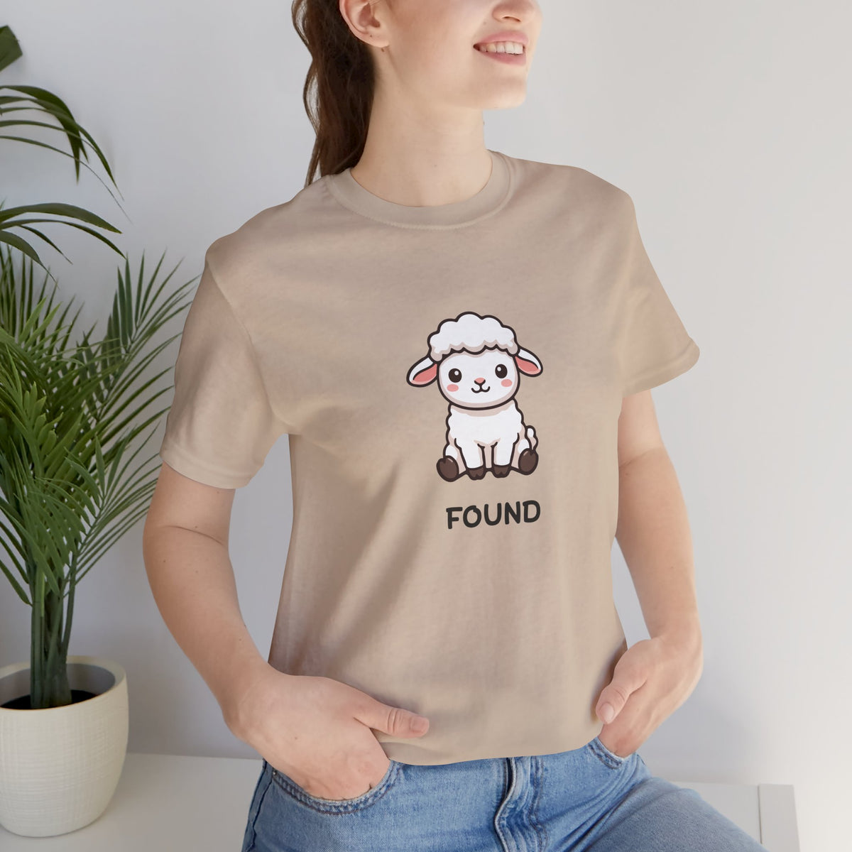 Found Lamb Graphic Tee — Cute Sheep Shirt