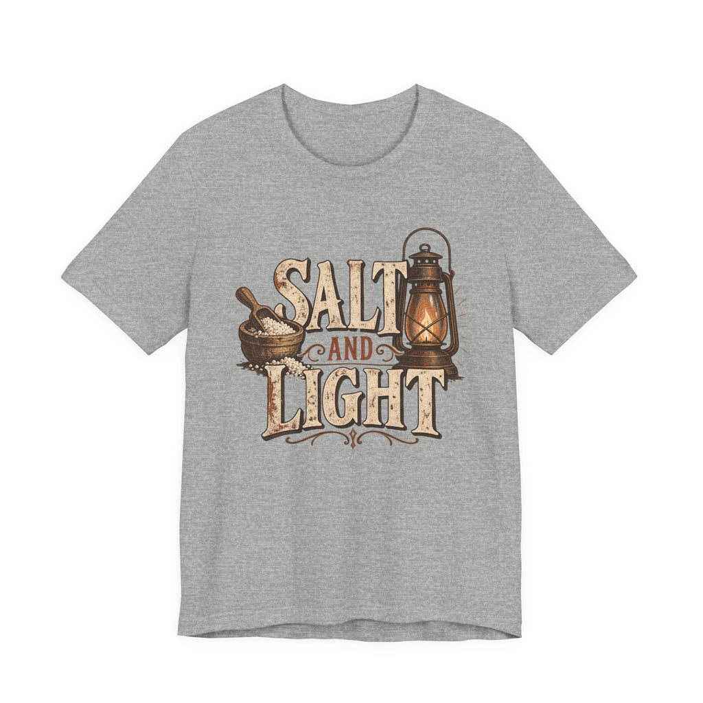 Salt and Light Tee — Vintage Lantern & Mortar Graphic T-Shirt