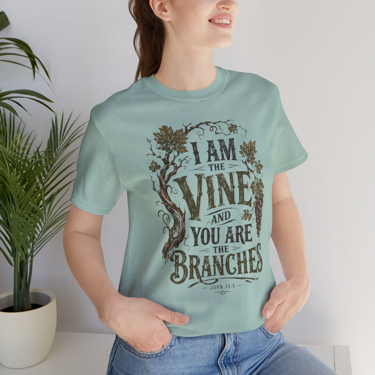 "I Am the Vine and You Are the Branches" Faith T-Shirt