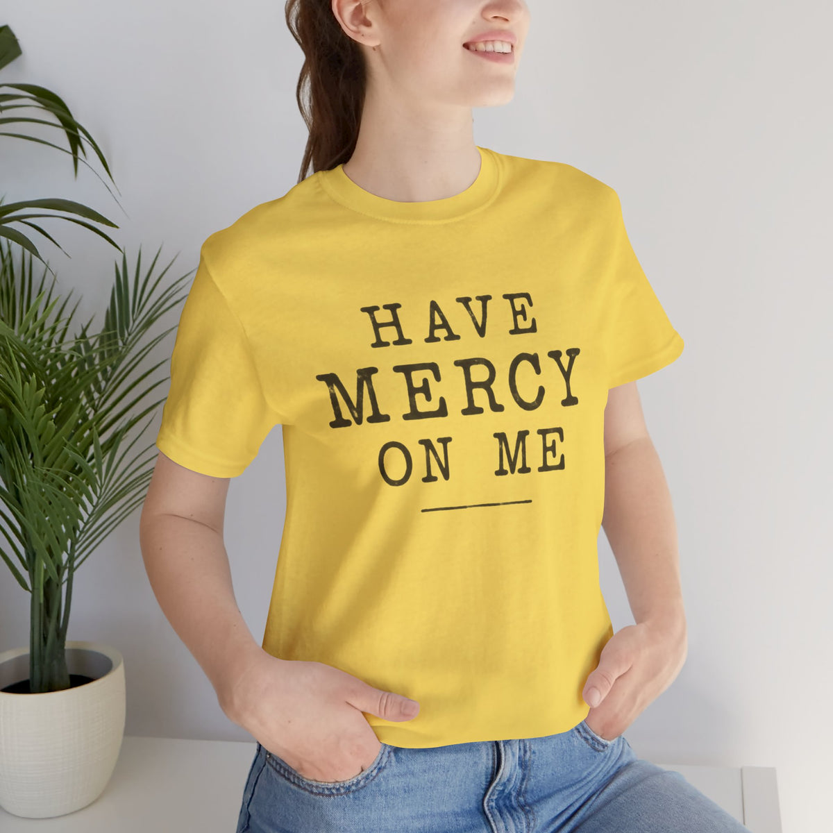 Have Mercy On Me T-Shirt — Vintage Typography Christian Faith Tee