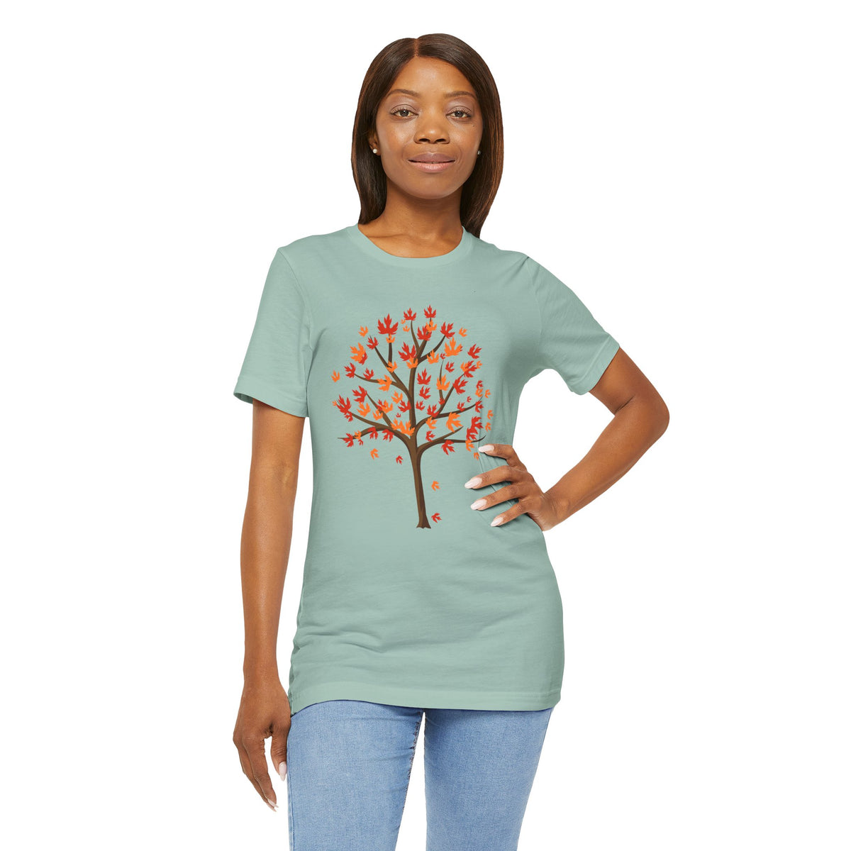Autumn Leaves Tree T‑Shirt