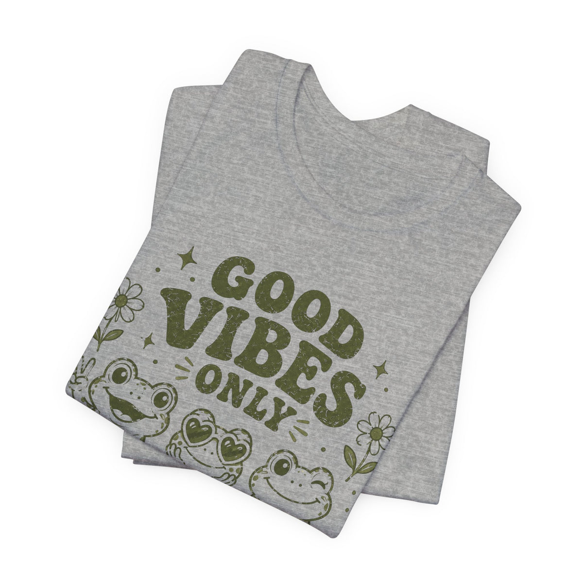 Good Vibes Only Frog T-Shirt