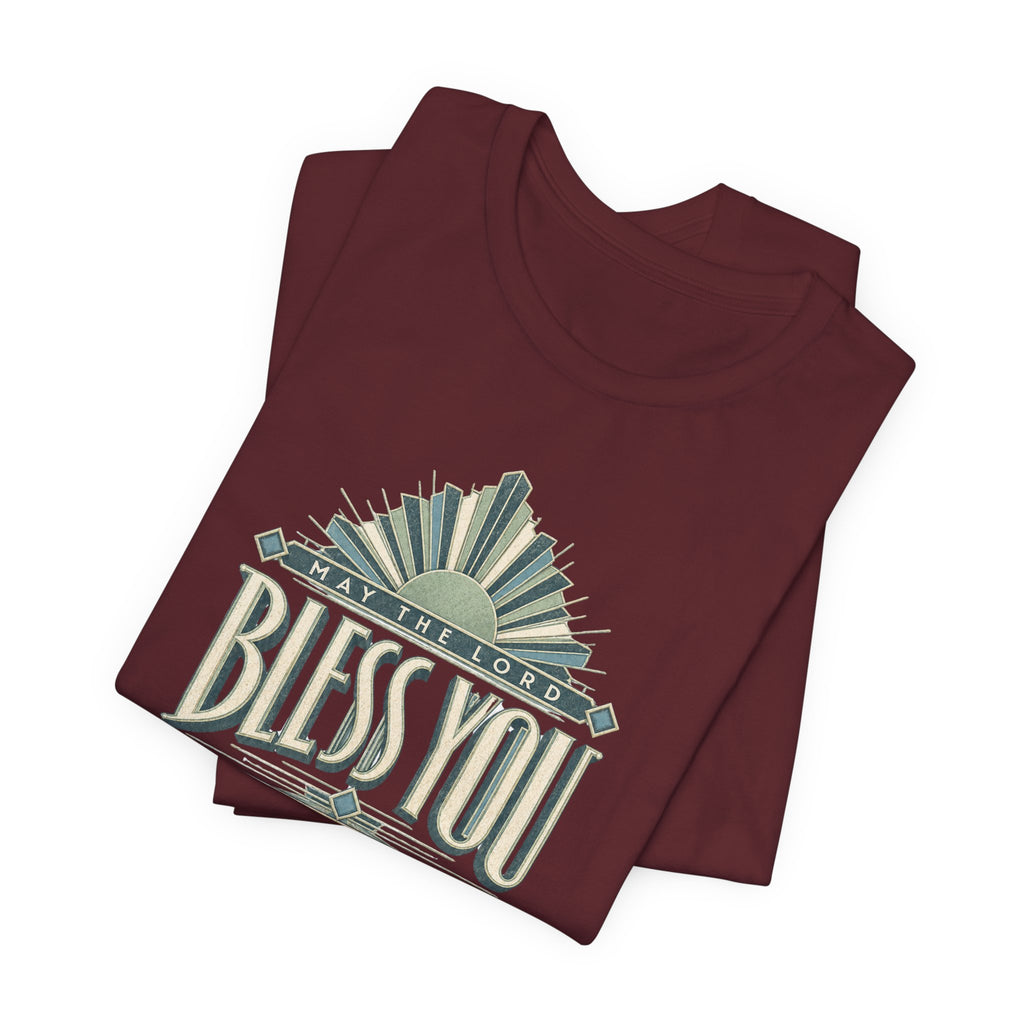 Bless You and Keep You T-Shirt — Vintage Faith Graphic Tee