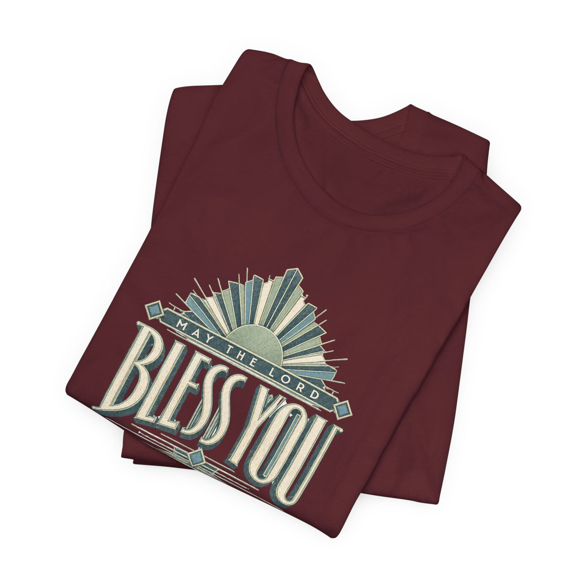 Bless You and Keep You T-Shirt — Vintage Faith Graphic Tee