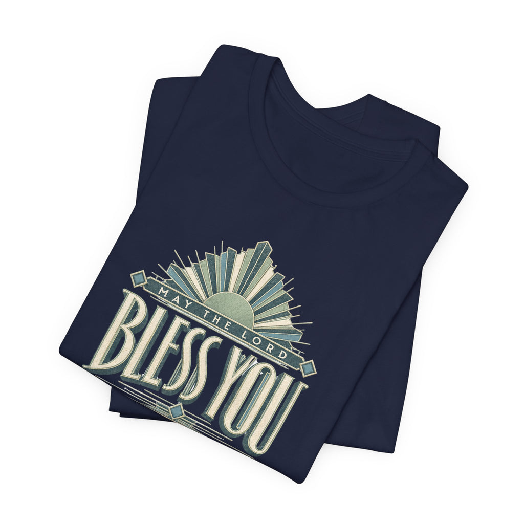 Bless You and Keep You T-Shirt — Vintage Faith Graphic Tee