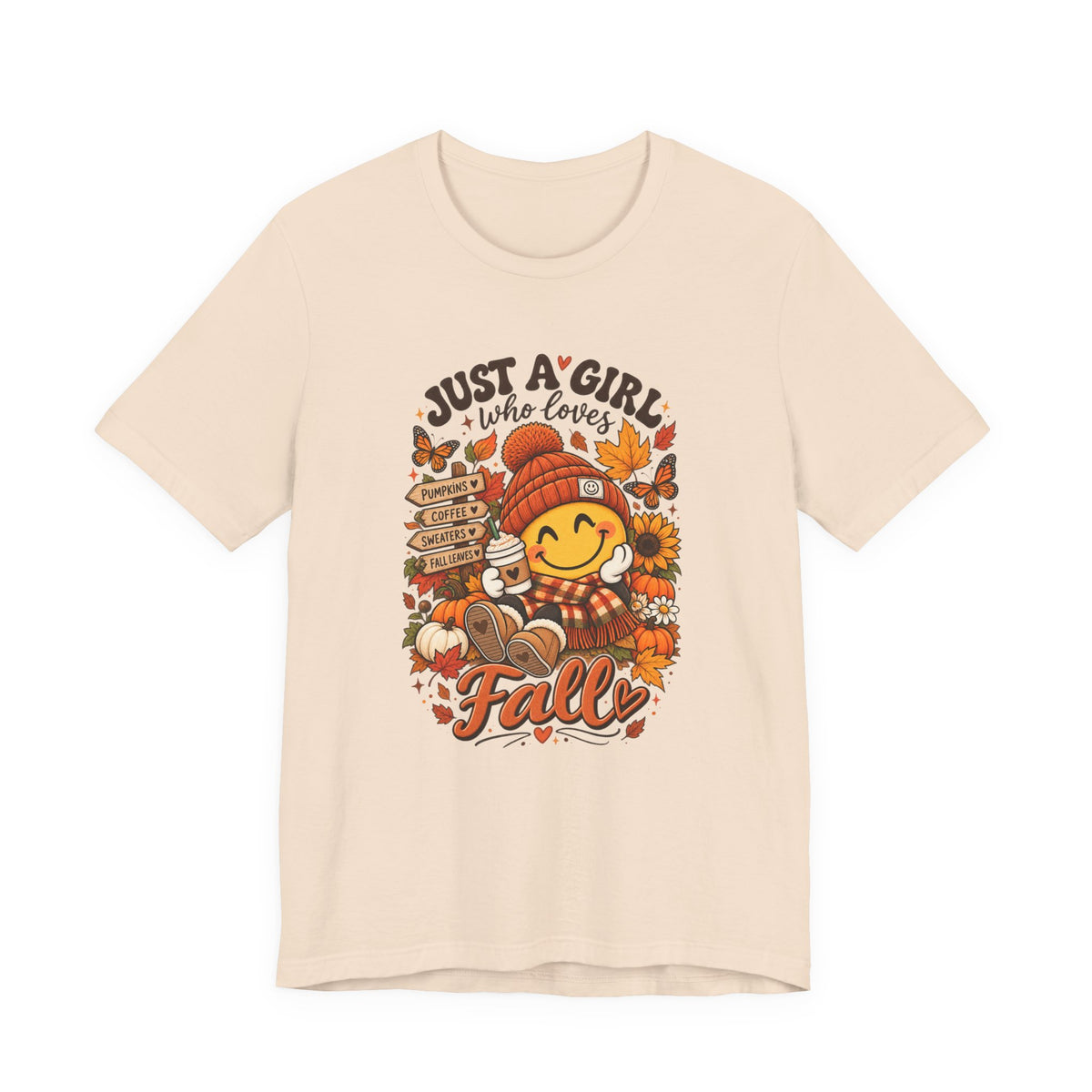 Just A Girl Who Loves Fall T-Shirt