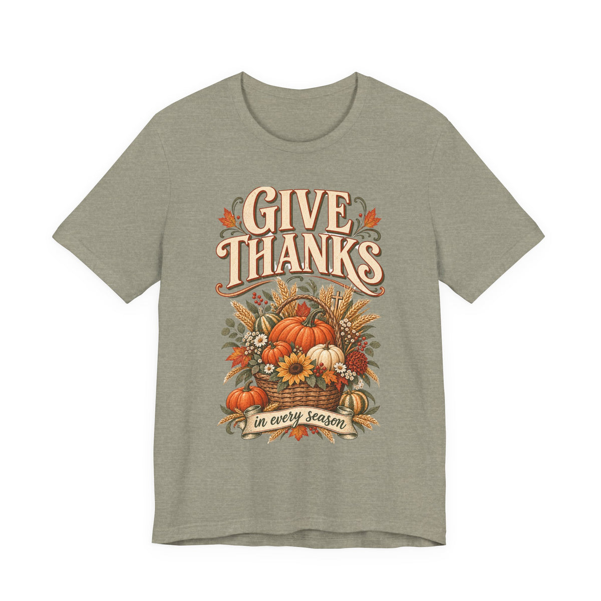 Give Thanks Pumpkin T Shirt
