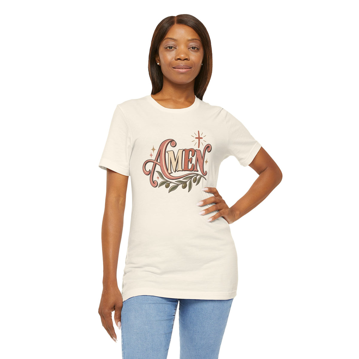 Amen Retro Script T-Shirt
