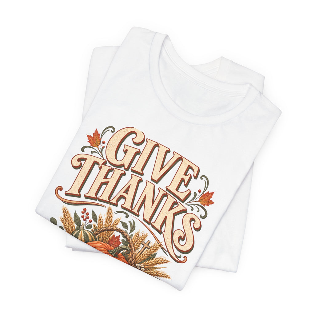 Give Thanks Pumpkin T Shirt
