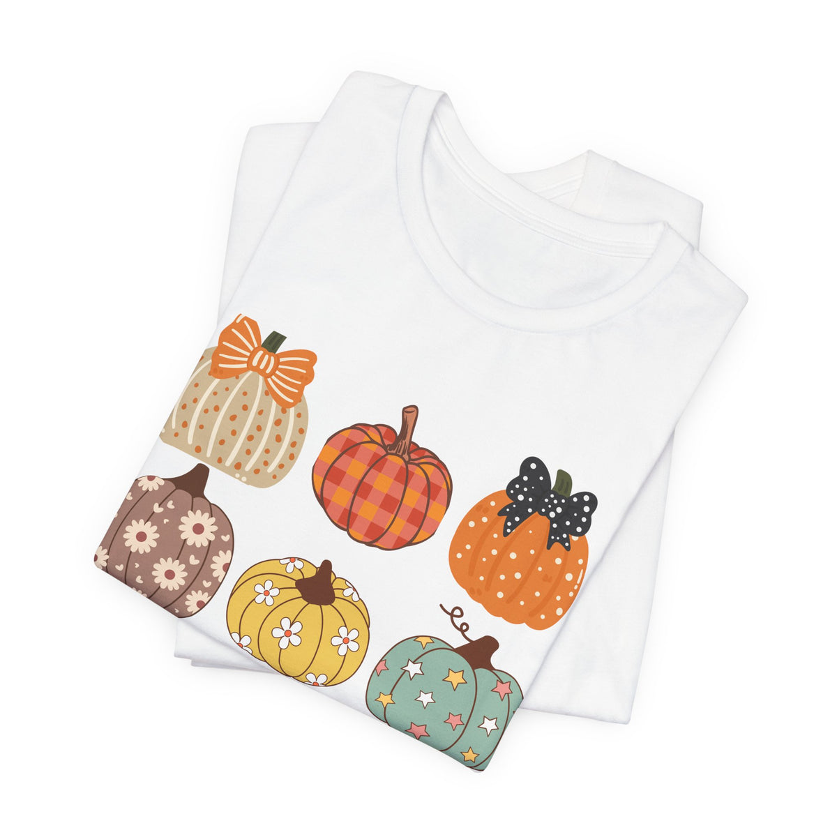 Cute Fall Pumpkins Graphic T-Shirt
