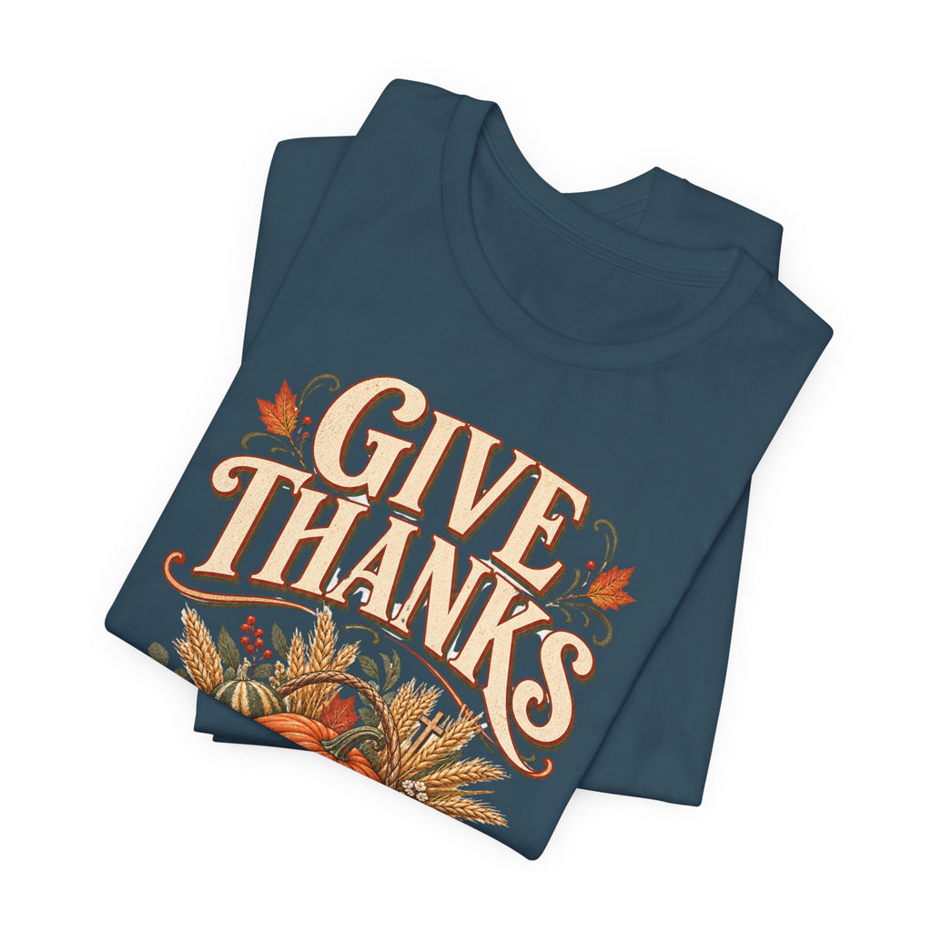 Give Thanks Pumpkin T Shirt