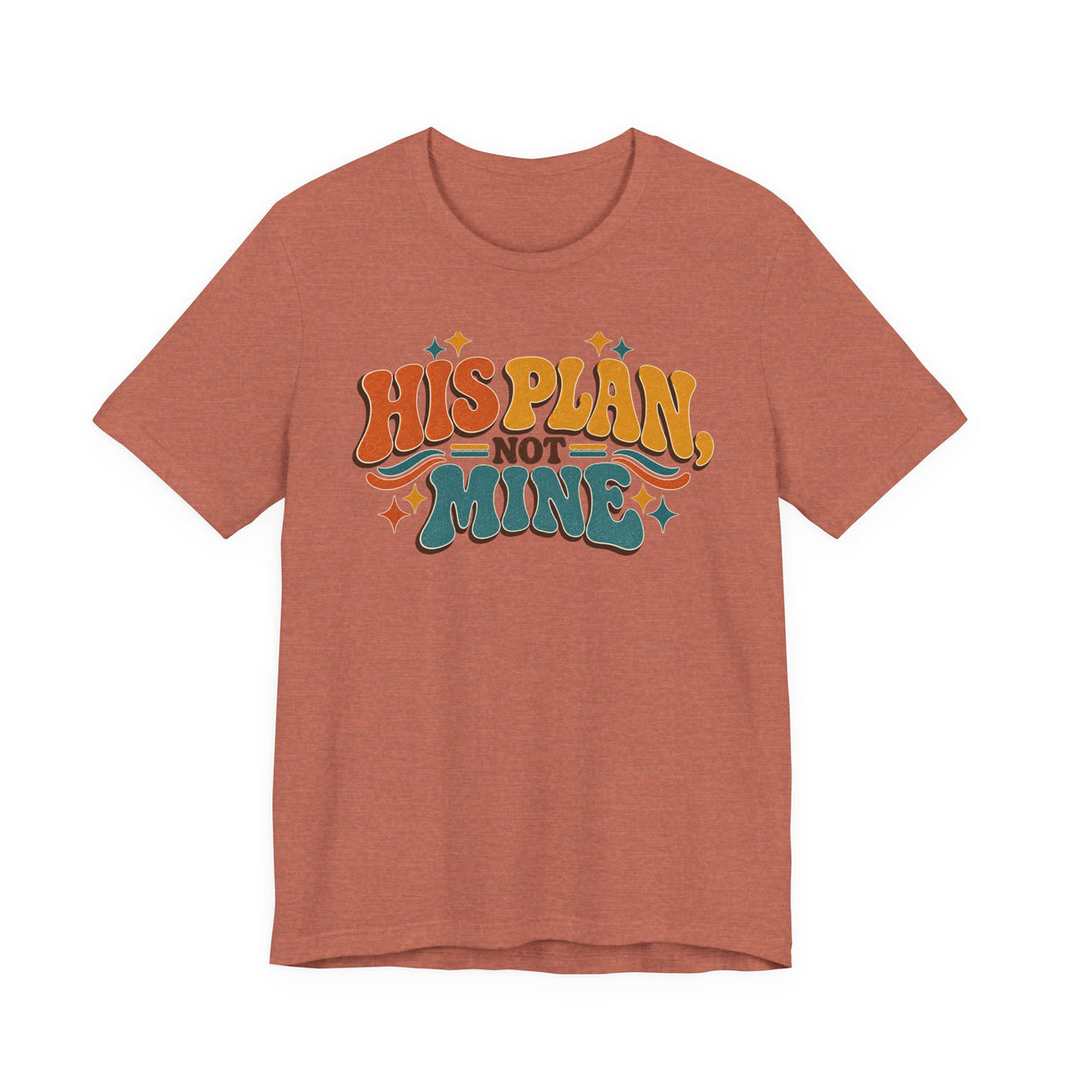 His Plan Not Mine Retro t shirt