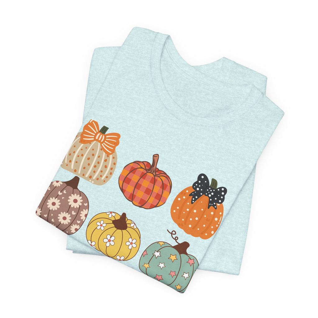Cute Fall Pumpkins Graphic T-Shirt