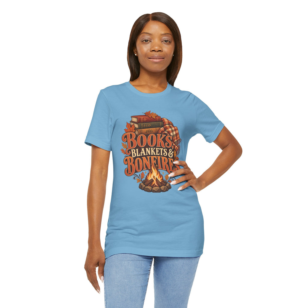 Books, Blankets & Bonfires T Shirt