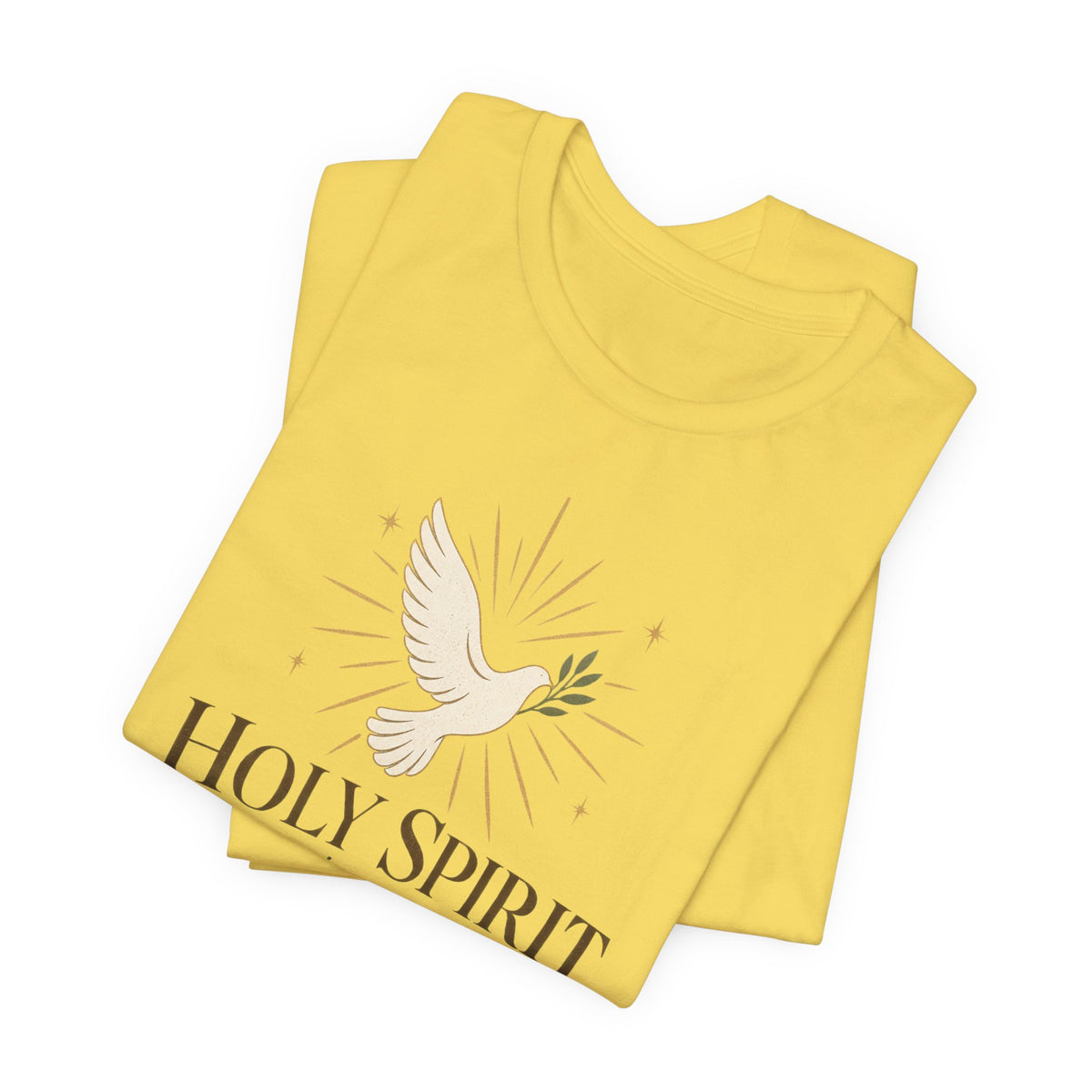 "Holy Spirit, give me Enlightenment" Christian Faith T-Shirt