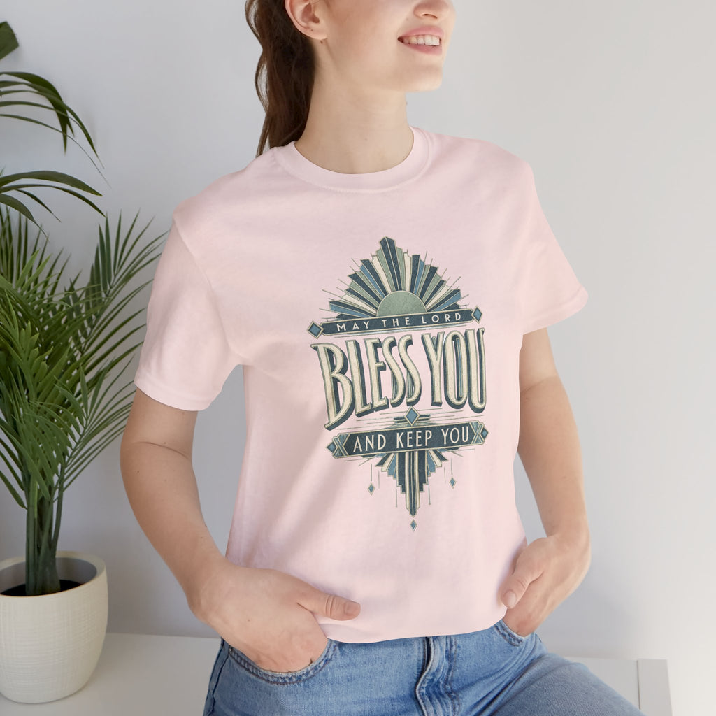 Bless You and Keep You T-Shirt — Vintage Faith Graphic Tee