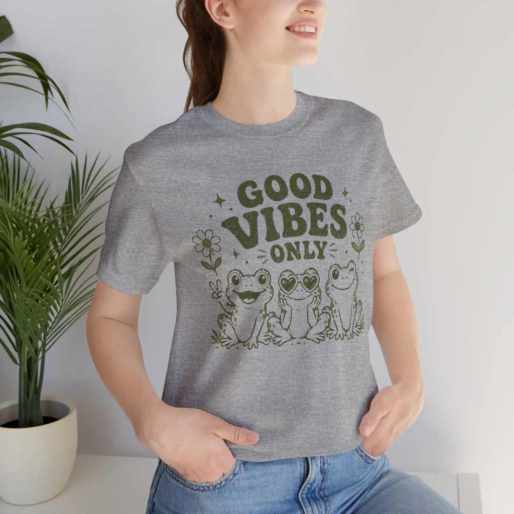 Good Vibes Only Frog T-Shirt